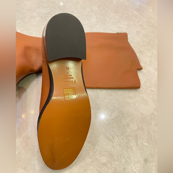 FRAME Le Ramsey Knee High Boot In Tobacco Size 39 - Picture 8 of 17